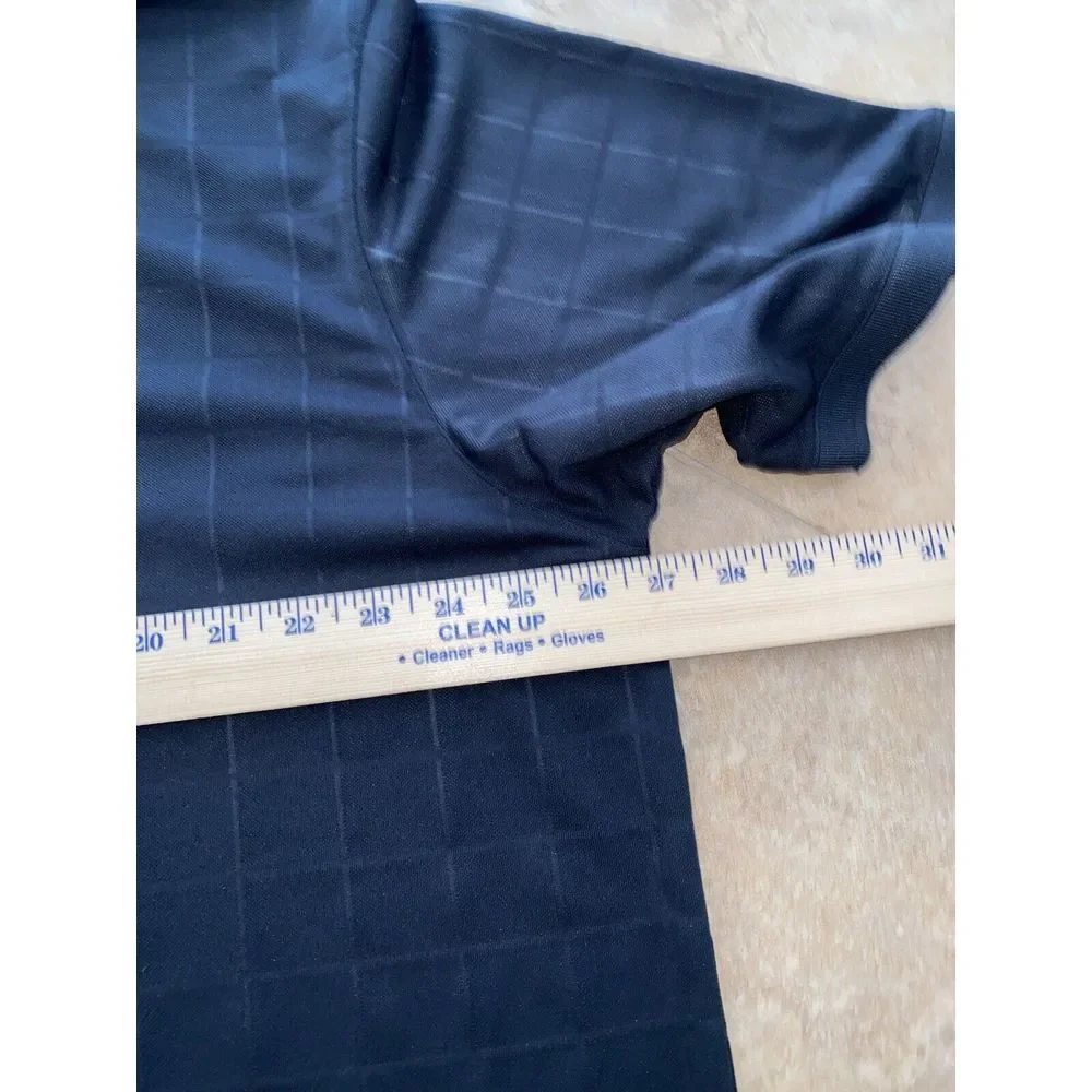 Champion Duo Dry 2XL Men's Polo Shirt‎ Short Sleeve Black